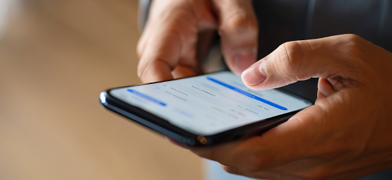 Event check-in app on a smartphone for attendee management